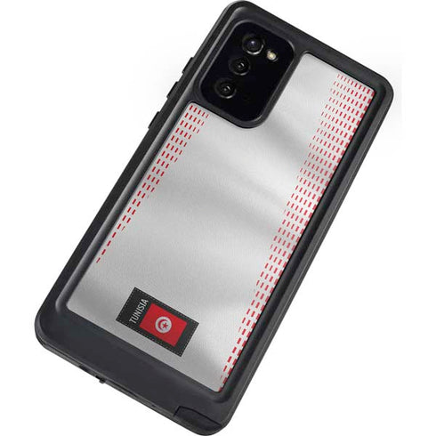 Tunisia Soccer Flag Galaxy Note20 5G Waterproof Case